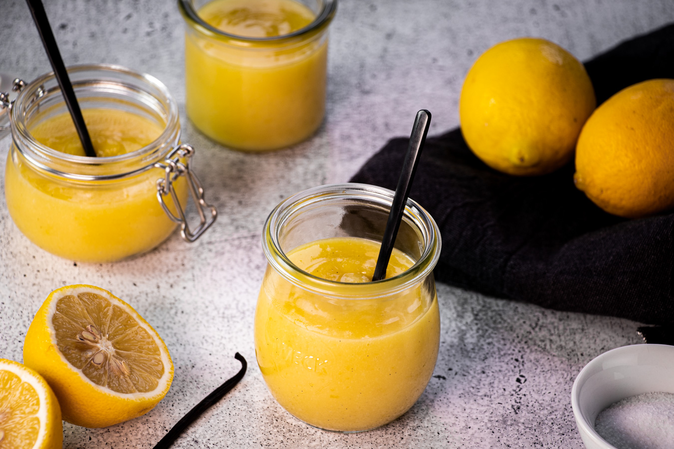 Lemon Curd mit Vanille
